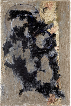 Dorit Bearach, Madonna am Ufer, 2015, Mischtechnik