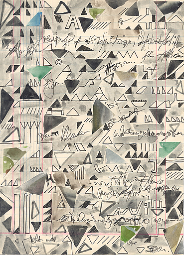 Ute Postler, Brief an die Unbekannte, 2020 (c) VG Bild-Kunst Bonn, 2021